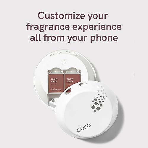 Vista 6 de Pura - Fragancia para difusores de aire para el hogar inteligente - Ambientador de habitación - Aromas de aromaterapia para dormitorios y salas