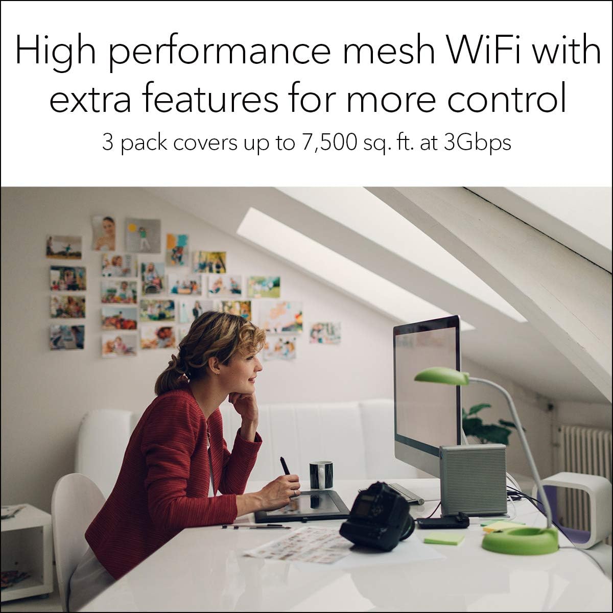 Exclusive Discount 70% Price NETGEAR Orbi Pro Tri-Band Mesh WiFi System (SRK60B03) -- Router & Extender Replacement covers up to 7,500 sq. ft., 3 Pack, 3Gbps Speed Router & 2 Satellites Exclusive Discount 70% Price NETGEAR Orbi Pro Tri-Band Mesh WiFi System (SRK60B03) -- Router & Extender Replacement covers up to 7,500 sq. ft., 3 Pack, 3Gbps Speed Router & 2 Satellites