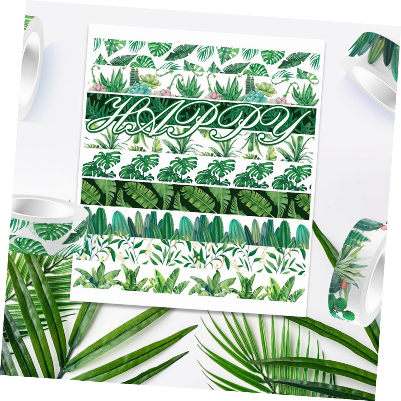 NUOBESTY 36rotoli Washi Tape Decorativo Adesivo Per Scrapbooking e Crafting Design Per e