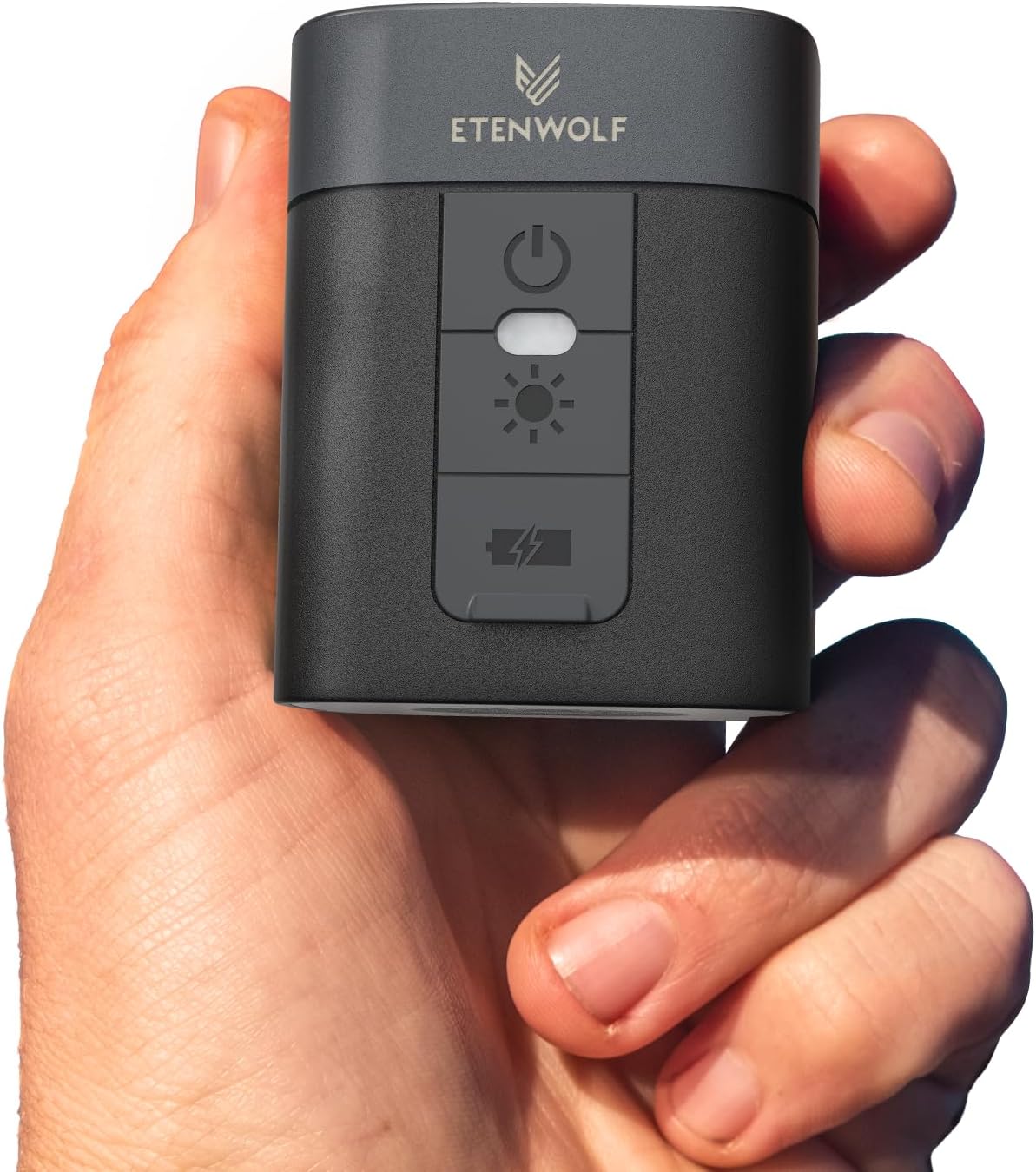ETENWOLF AIR 3 Air Pump for Inflatables with 2600mAh Battery, 2X Faster Inflation & Deflation, Ultra-Mini Portable Air Pump for Air Mattress, Pool Floats, Vacuum Storage Bags