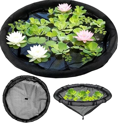 2 Pieces Round Floating Plant Fish Barrier Floating Plant Island