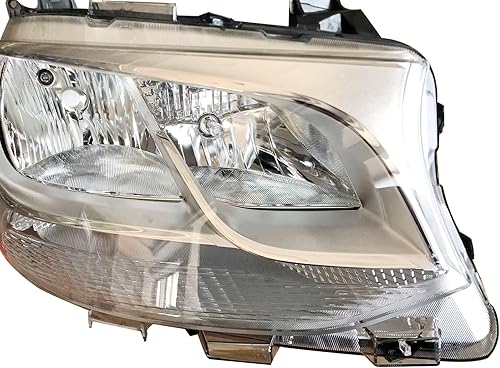 Miniatura 9 de LONGLING Faro delantero de repuesto cromado para el lado izquierdo, montaje completo para Mercedes-Benz Sprinter Freightliner Sprinter 150025003500
