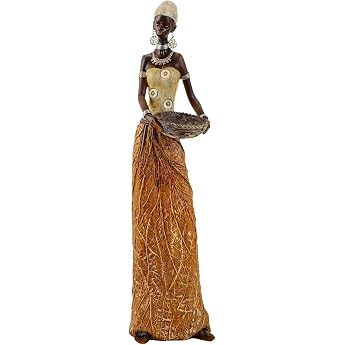 Geschenkestadl Large African Maasai Woman Figure Africa 40 cm