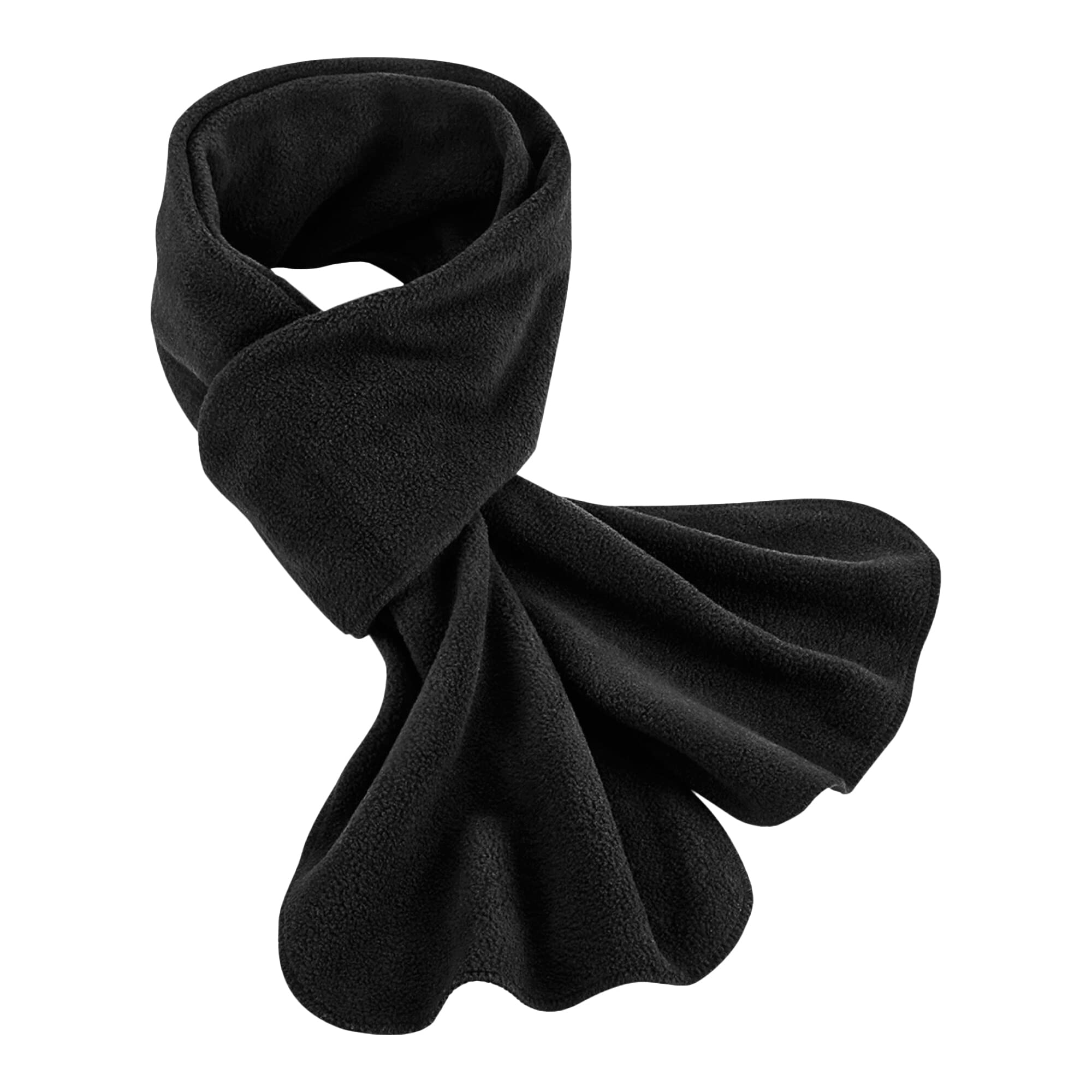 Beechfield B293R Recycled Fleece Scarf - Black