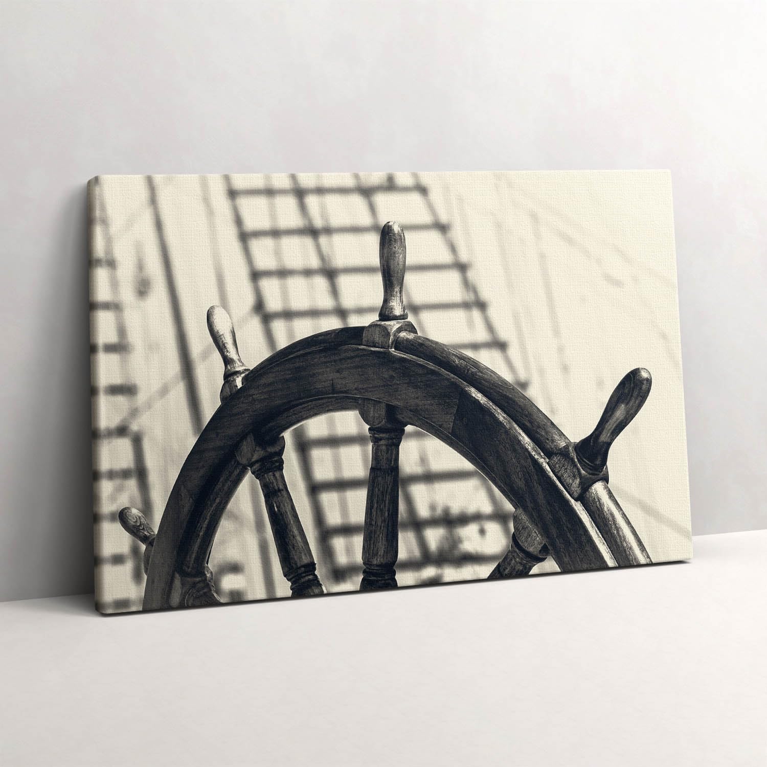 Tableau photo sur toile navire ancien 60x40cm Wallfluent