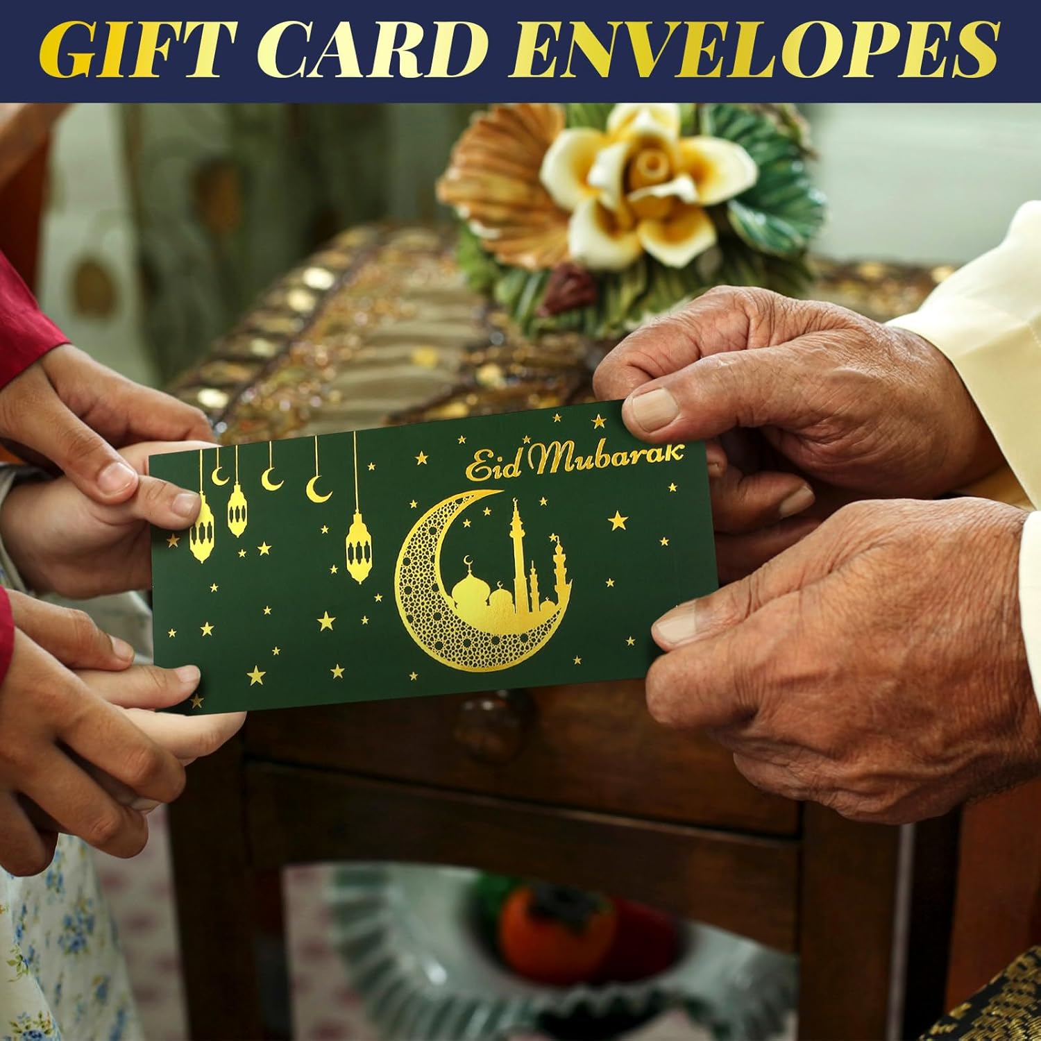 24 Pcs Eid Mubarak Money Envelopes for Cash Gifts 6.7x3.2inch Lucky Cash Gift Cardholders Pocket Eid Holiday Gift Card Envelopes Assorted Ramadan Envelope for Decor(Multicolor) image 4 of 7 B0CMQP4DJ9