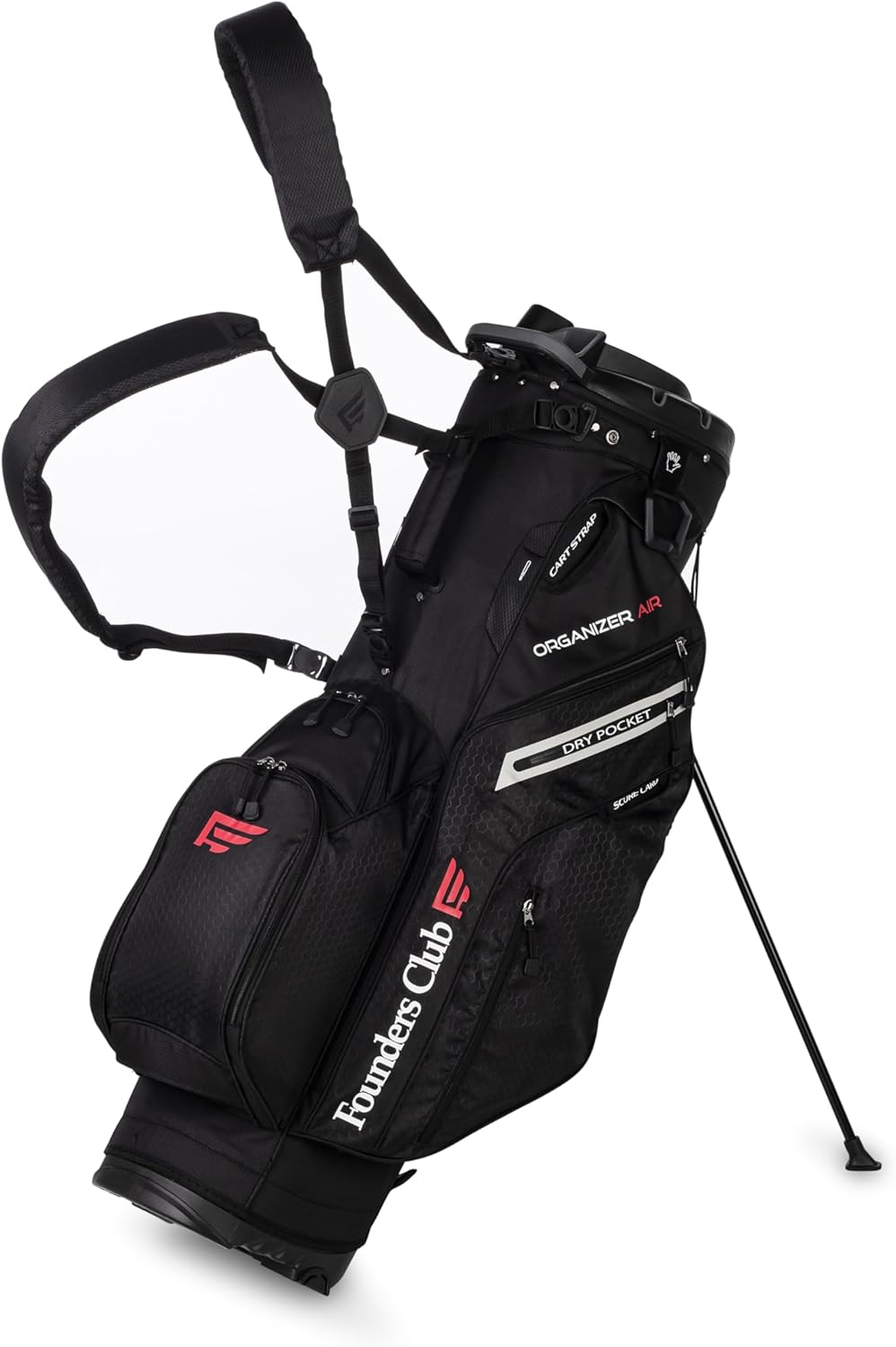 Founders Club Organizer Men's Golf Stand Bag with 14 Way