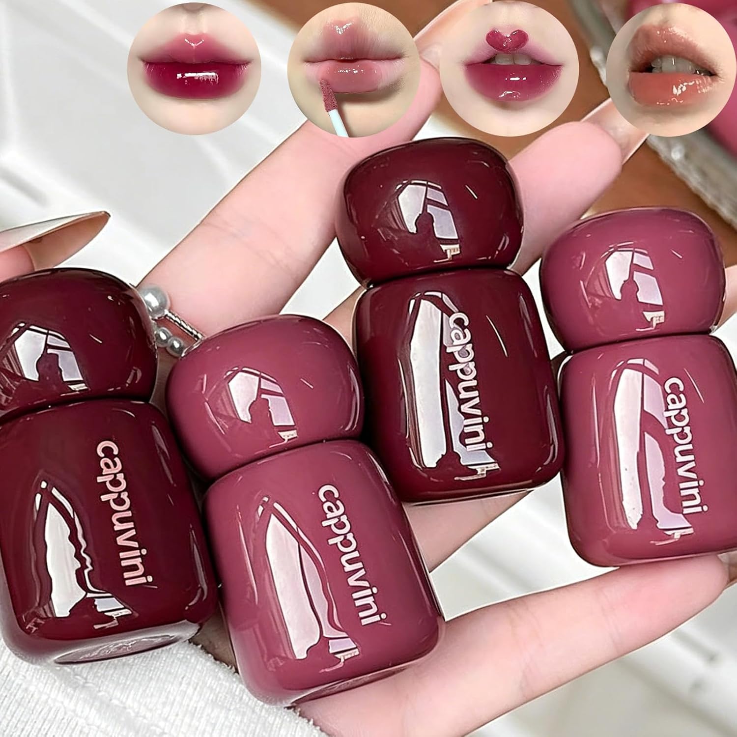 Cute Stuff Lip Plumper Gloss - Tinted Lip Oil for Moisture