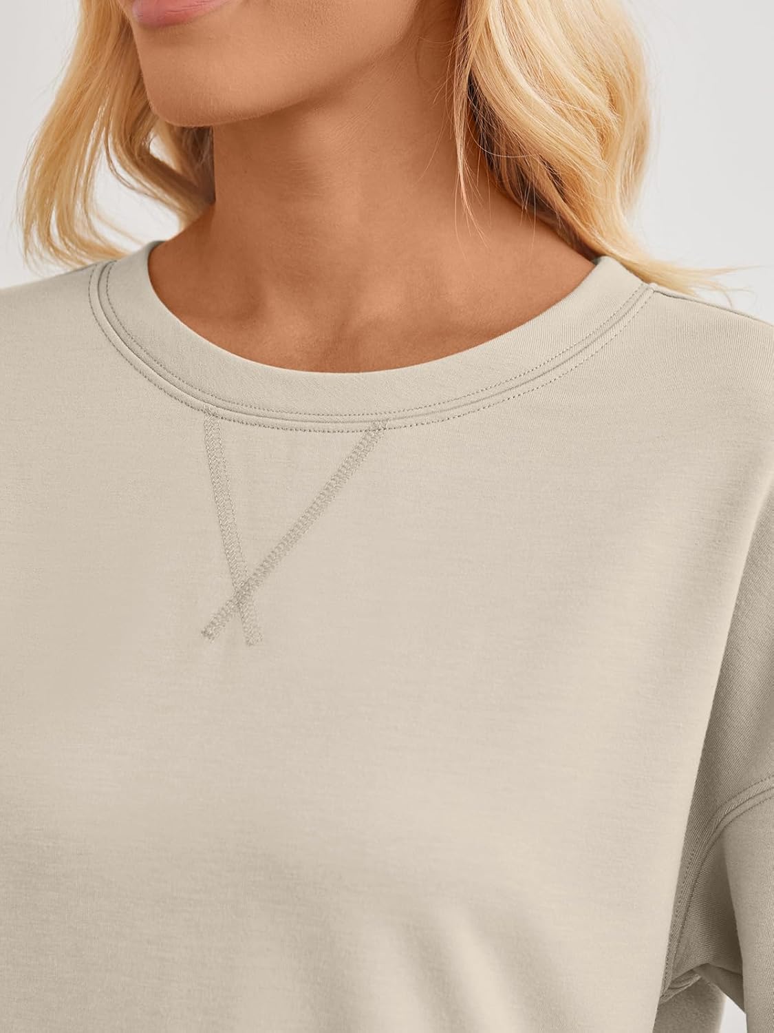 AUTOMET Womens Sweatsuits 2 Piece Sets Travel Outfits 2026 Fall Matching Lounge Set Oversized Sweatshirt Wide Leg Pants - Image 6