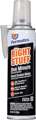 Miniatura 5 de Permatex 85080-6PK Ultra Black Máxima Resistencia al Aceite RTV, fabricante de juntas de silicona, 9.5 onzas PowerBead Lata (Paquete de 6), 3.35