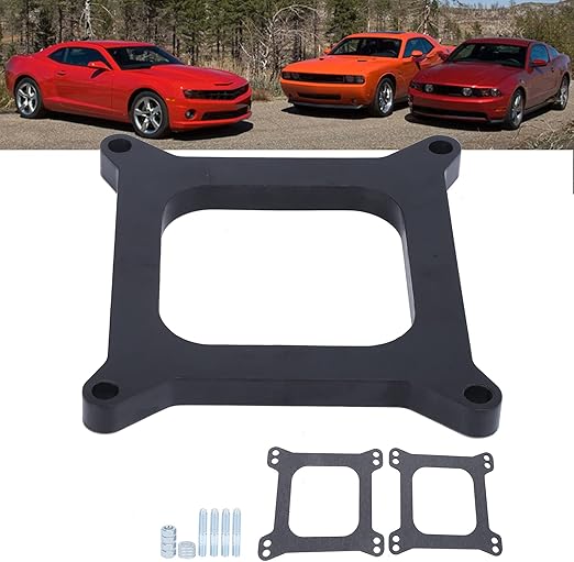 Carburetor Spacer Kit Open Plenum,Carb Spacer 1/2in