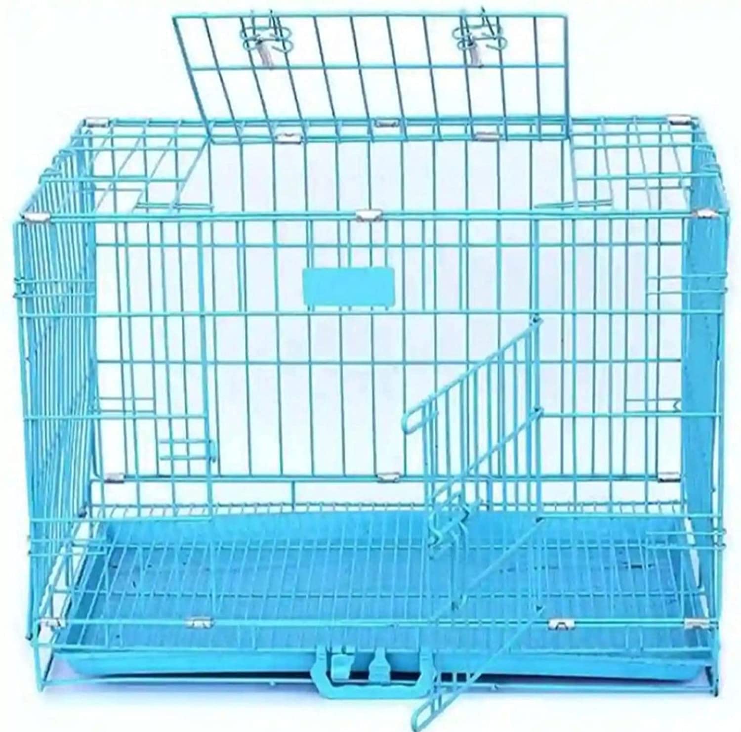 (India PET Shop) Double Door Folding Metal Dog Cage (Size :30 Inch) (B09HKKCVQT) Amazon Price History, Amazon Price Tracker