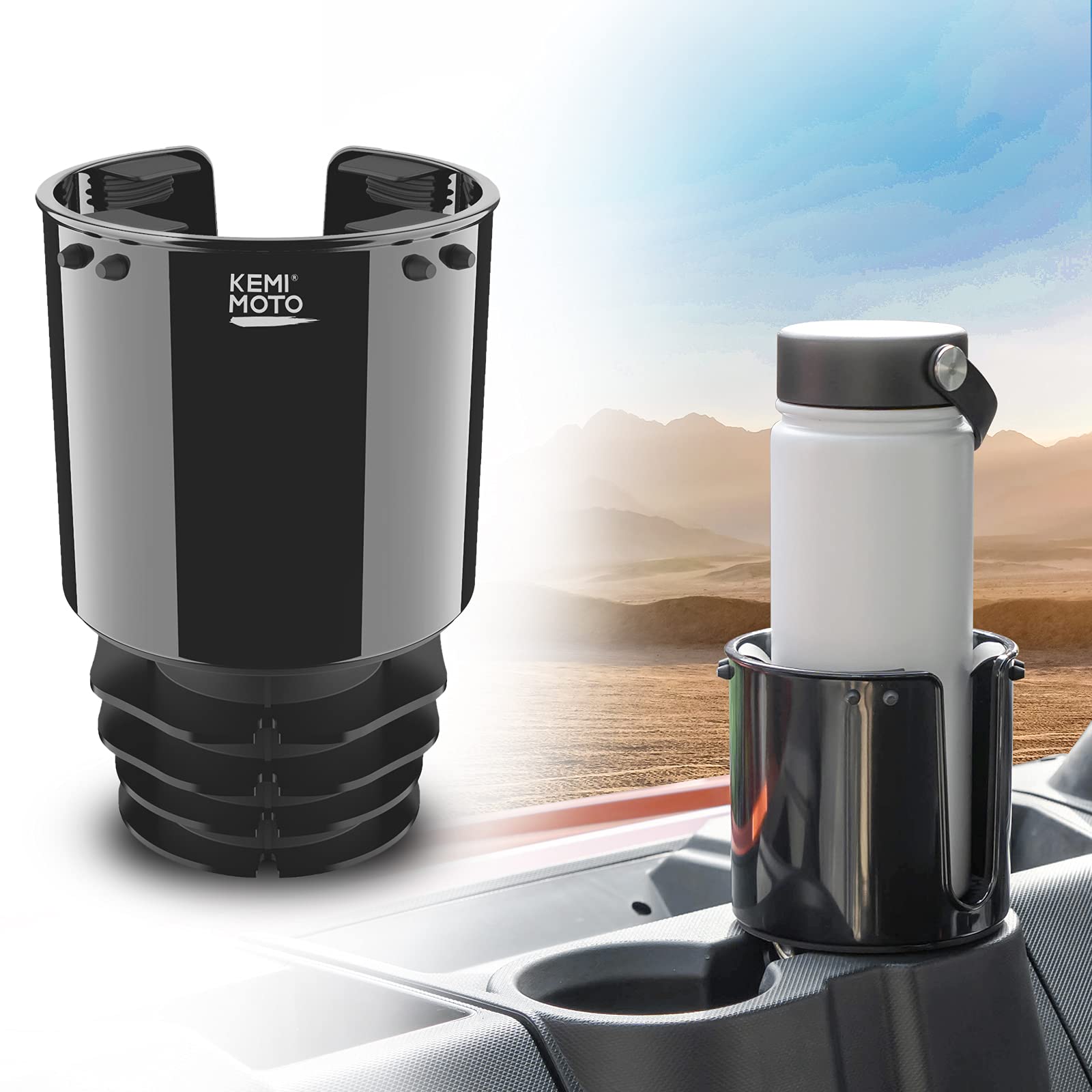 KEMIMOTO Car Cup Holder Expander