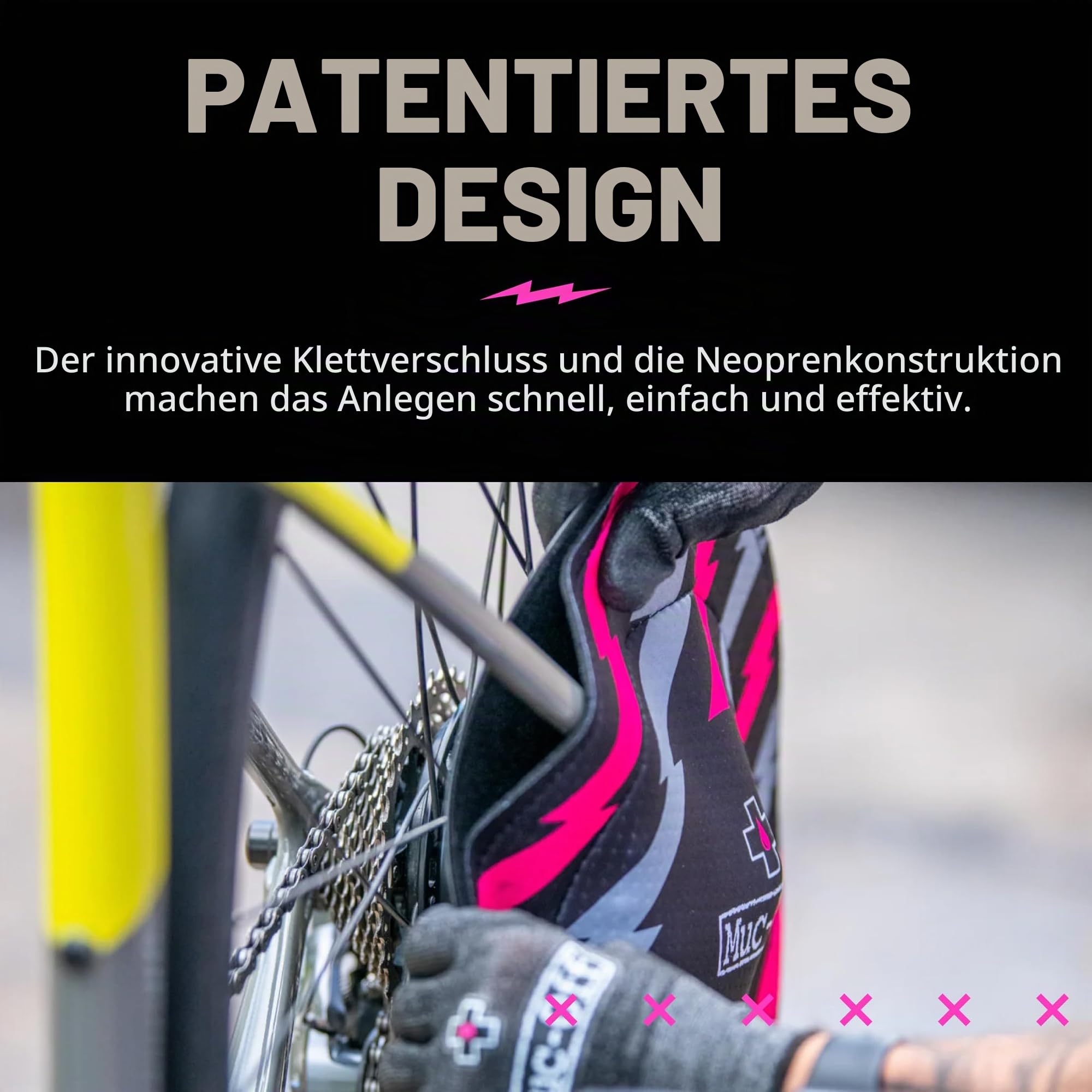 Muc-Off Bremsscheiben Schutz Bolt für Scheibenbremse Fahrrad, 2er Set – Waschbare Neopren-Hüllen für Scheibenbremsen – Schutz vor Übersprühen und Transportschäden – Idealer Zusatz für Fahrradpflege