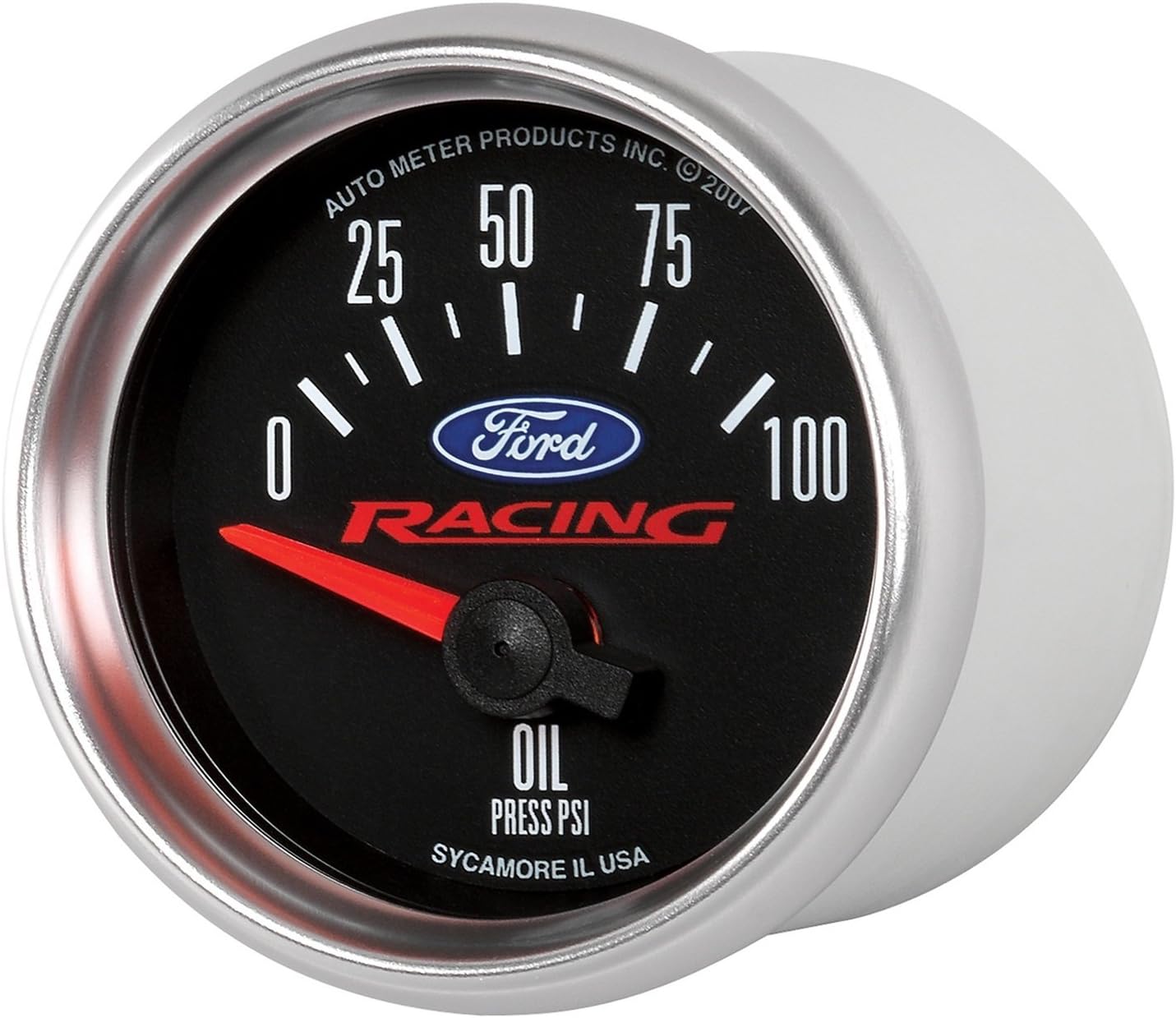 🛒 Crazy Deals AUTO METER 880076 Ford Racing Series Electric Oil Pressure Gauge , 2-1/16 (52.4mm)