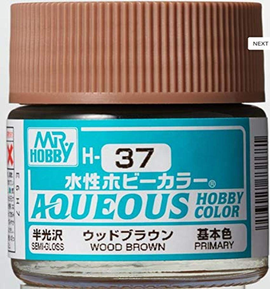Mr. Hobby Brown Mrhobby - Aqueous Hob. Col. 10 Ml Wood (Mrh-H-037)