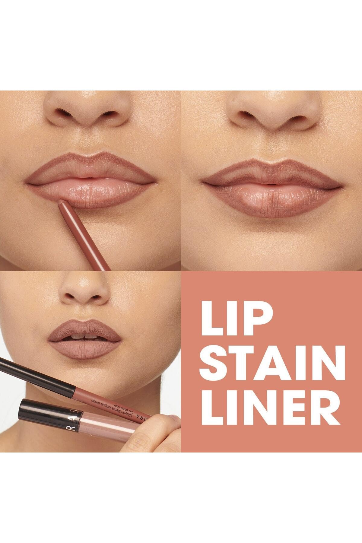 Sephora Lip Stain Liner - Uzun Süre Kalıcı Dudak Kalemi, 40 Pink Tea