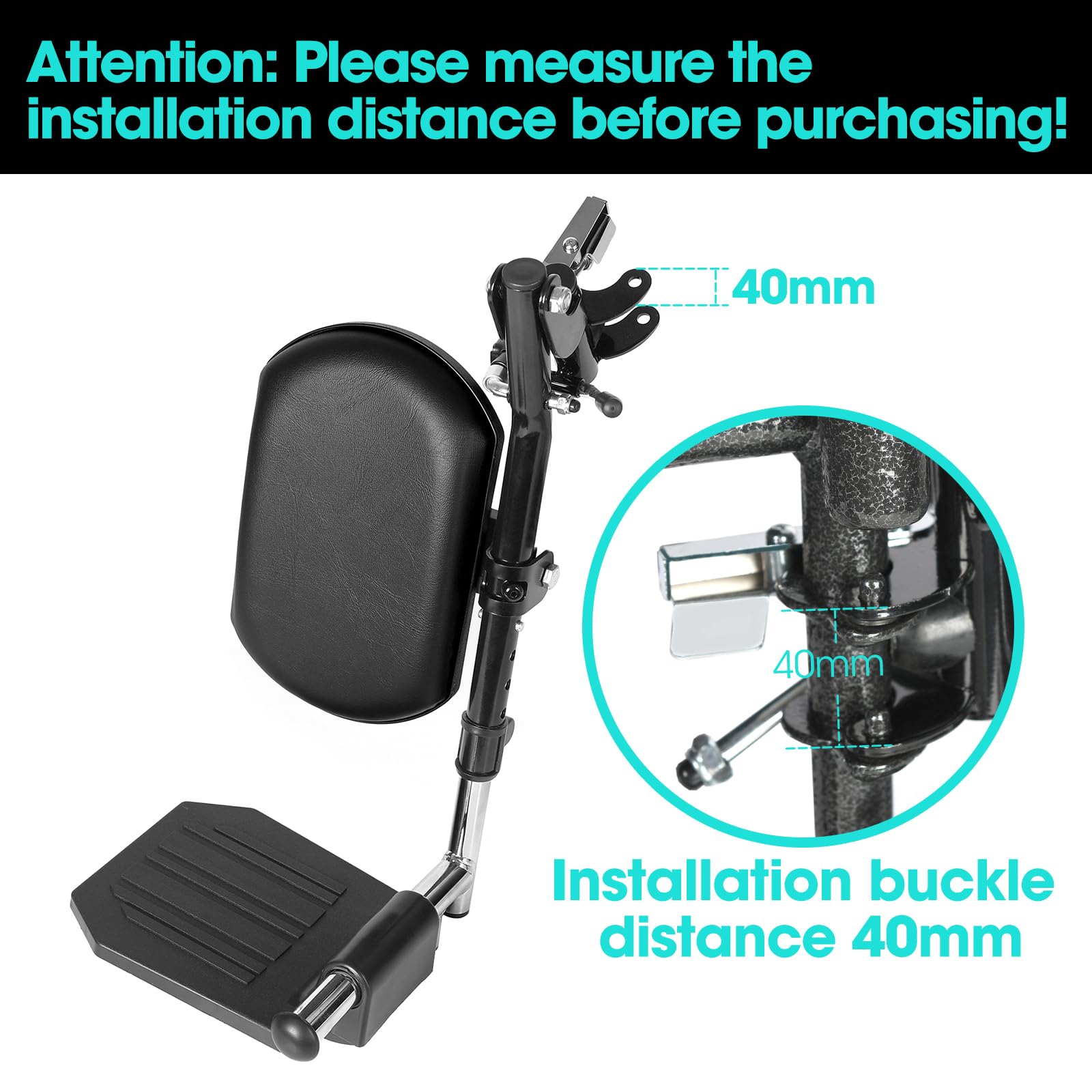 Wheelchair Footrest - Comfort & Support -5 Wheelchair Footrest - Comfort & Support -5