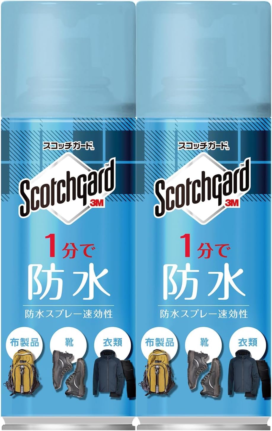 Amazon｜3M 防水スプレー 衣類 革 速効性 1分で撥水300ml スコッチ