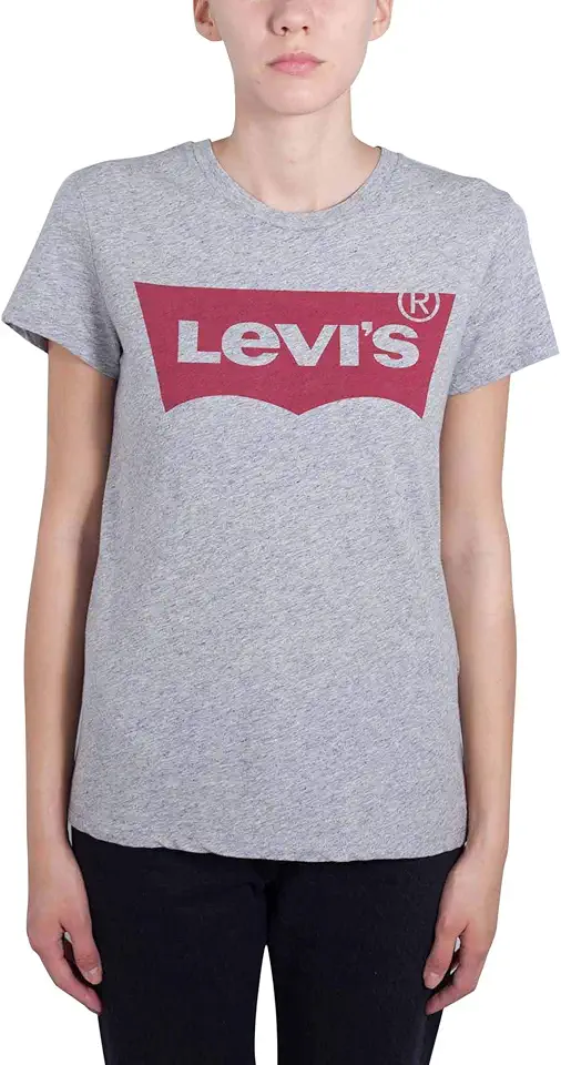 Levi's Damen The Perfect Tee T-Shirt, Large Batwing