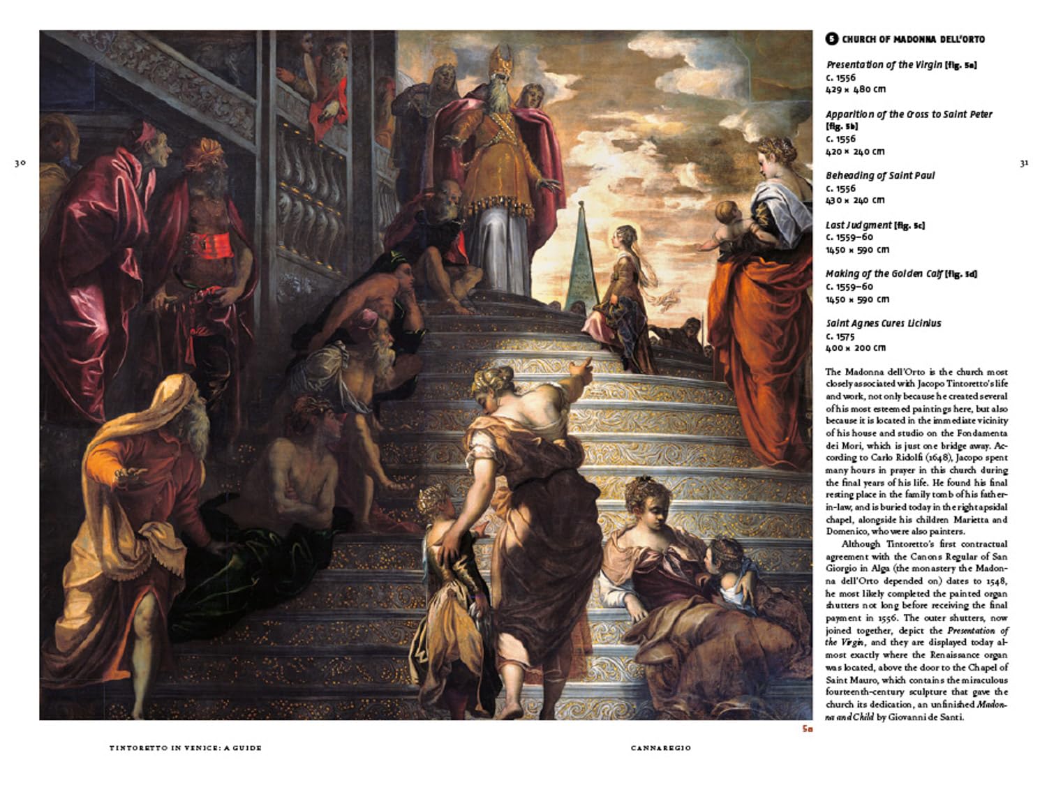 Tintoretto in Venice A Guide /anglais
