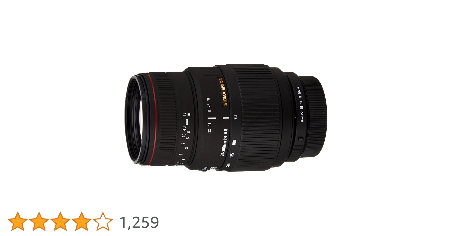 Amazon.co.jp: SIGMA 望遠ズームレンズ APO 70-300mm F4-5.6 DG