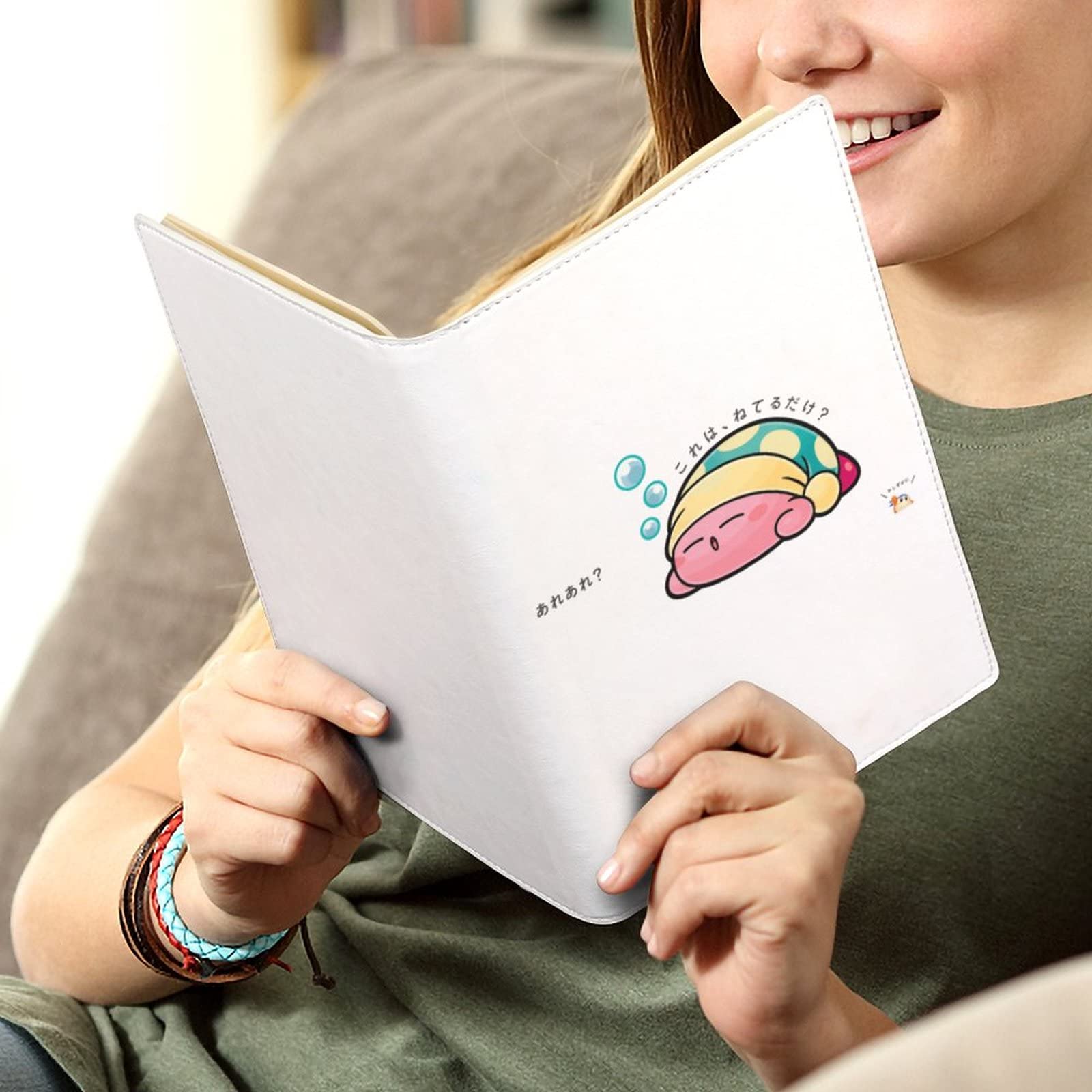 Amazon.co.jp: 文庫本カバー PUレザー 星のカービィ ブックカバー 手帳