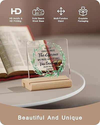 Miniatura 3 de Regalos de jubilación para mujeres, regalos de despedida para compañeros de trabajo, hombres, compañeros de trabajo, jefe líder, colega, amigos,