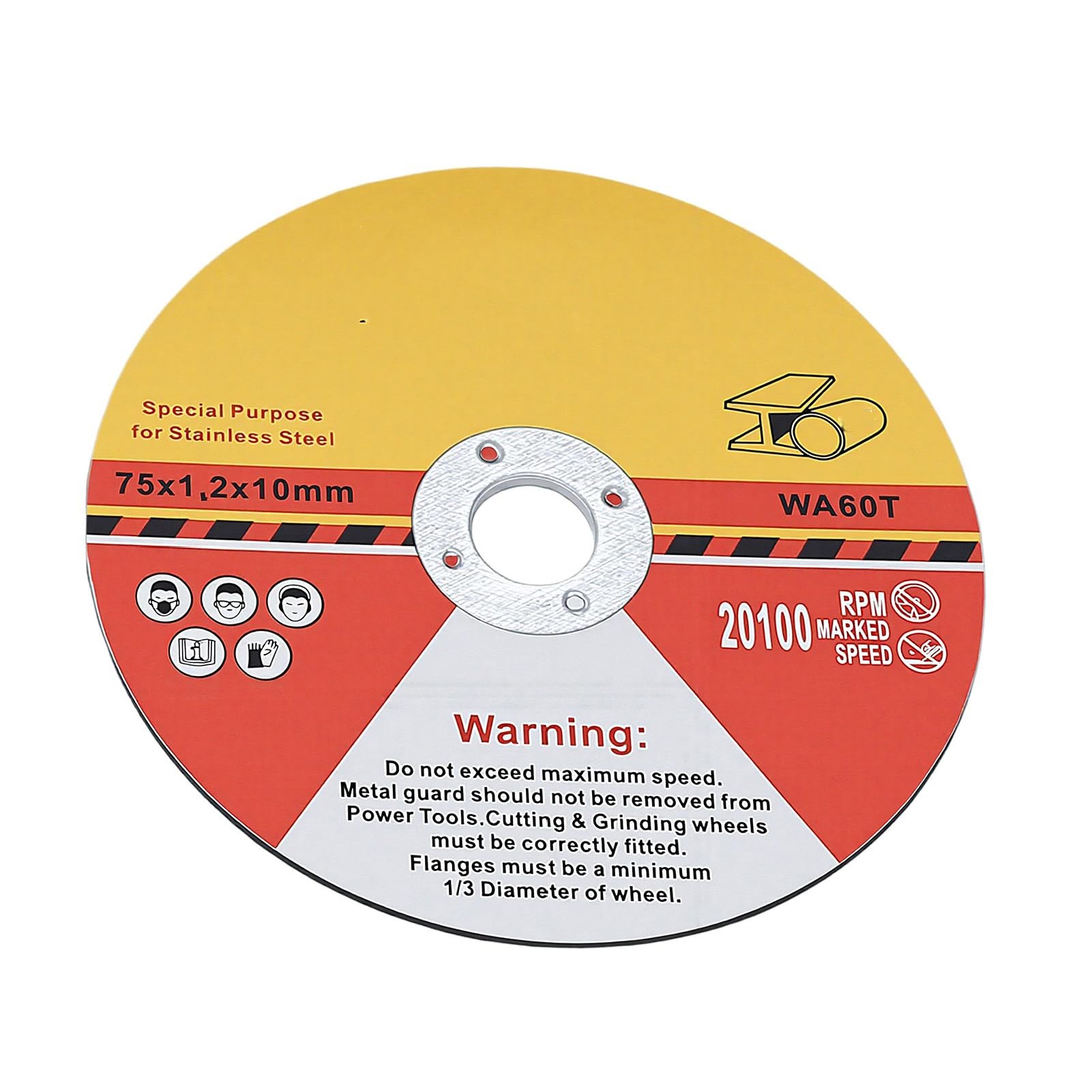 Generic Sierra Circular Inalámbrica Potente Motor Sin Escobillas Mini Amoladora Angular 12000 RPM para Cortar Madera Metal Plástico 1 Unidad