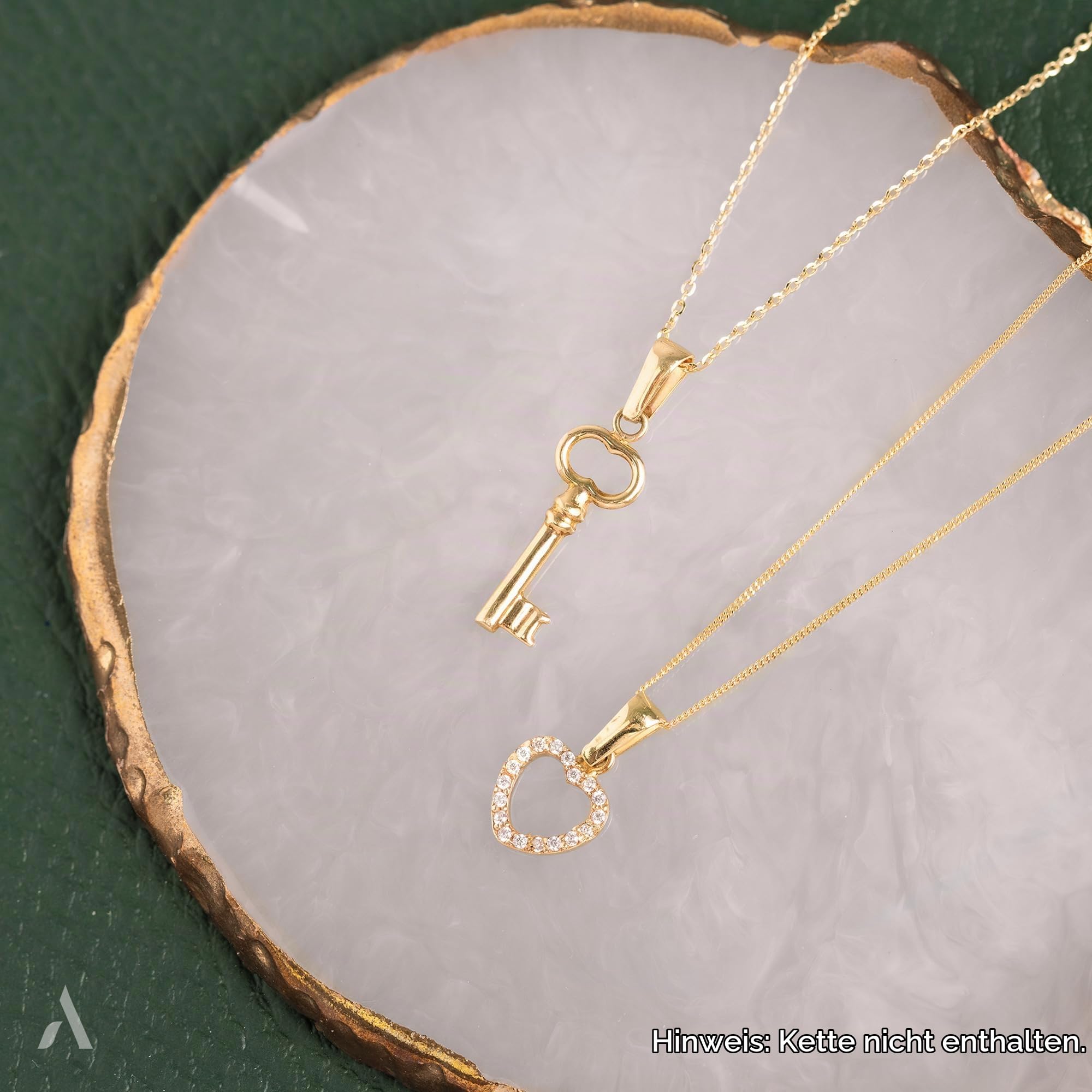 Amberta Allure Damen Anhänger aus 9K Gold