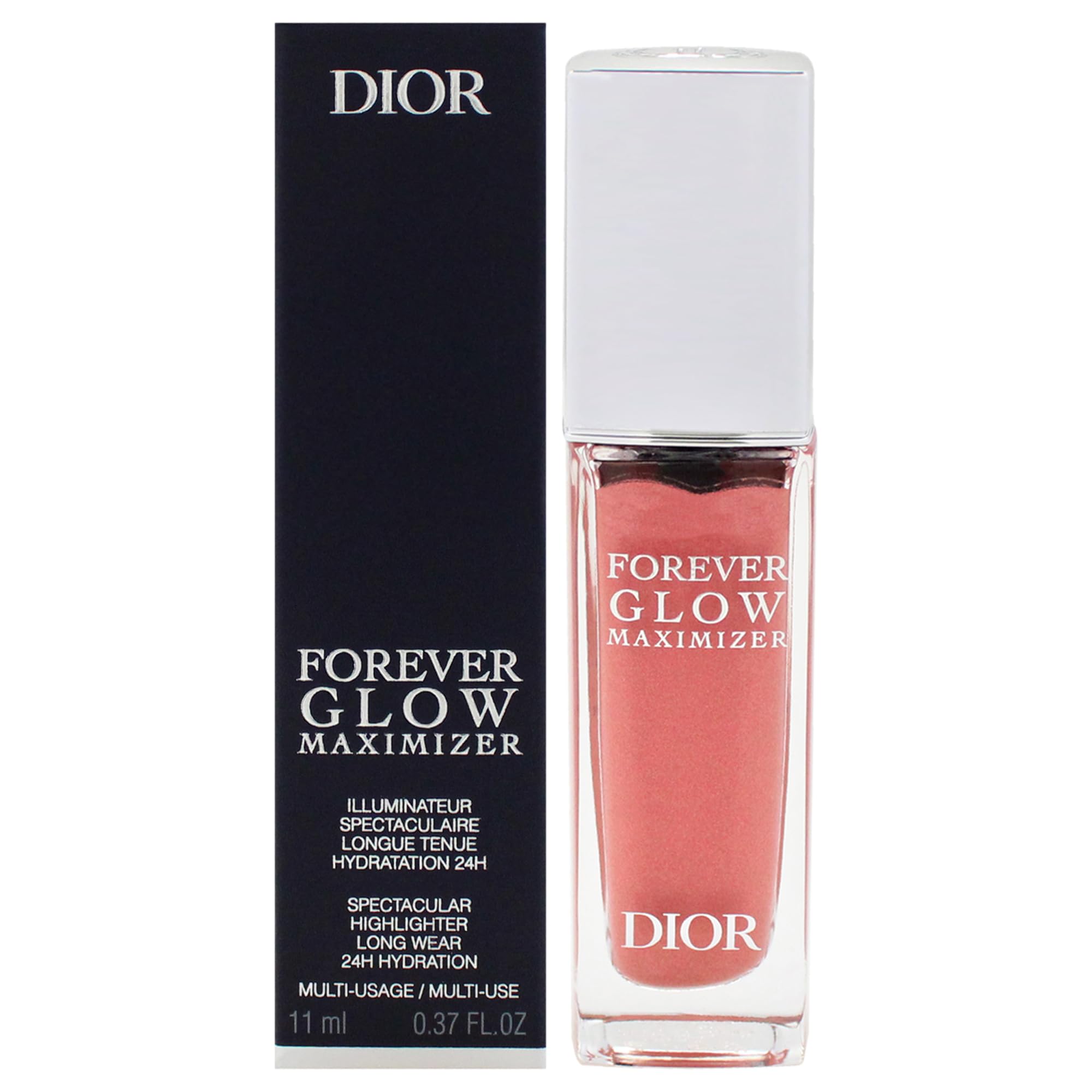 Dior Forever Glow Maximizer Iluminador, trattamento adatto a un impiego regolare, pensato per un utilizzo ripetuto nel tempo, flacone da 11 ml ideale per chi ama prendersi cura di sé con piccole abitu
