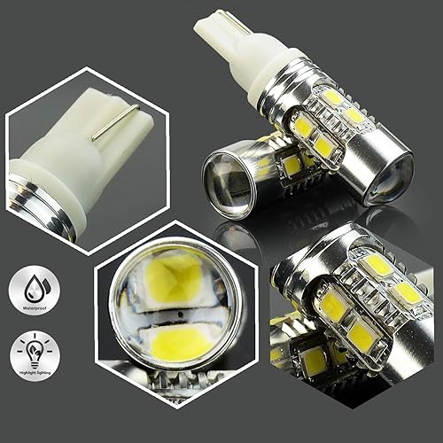 Miniatura 3 de JDM ASTAR AX-2835 bombillas LED 912, 921 superbrillantes con conjunto de chips para luces de apoyo para reversa, en xenón blanco, sólo se utiliza
