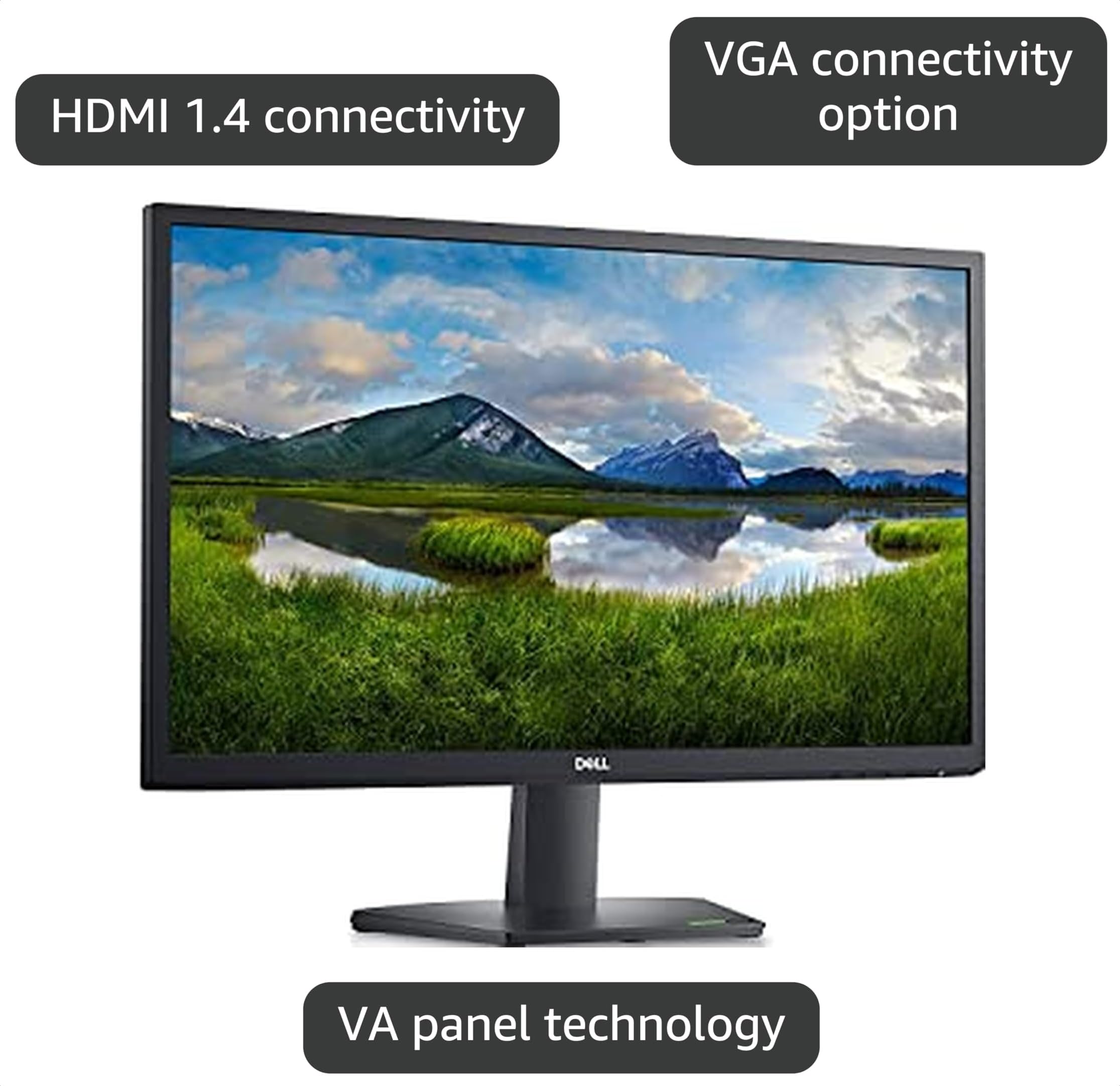 Dell SE2422H 23.8インチ モニター Amazon.com: Dell 24 Monitor - SE2422H 24 5ms (gtg), VA (Vertical