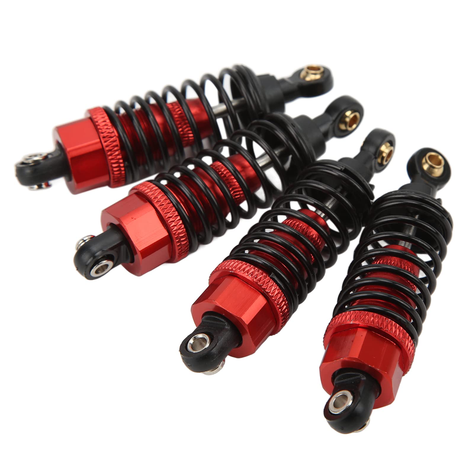 VGEBY RC Shock Absorber, RC Shock Struts Damper RC Shock Damper Replacement for TAMIYA TT‑01 TT‑02 TA05 TL‑01 TA03 MF‑01X(Red)