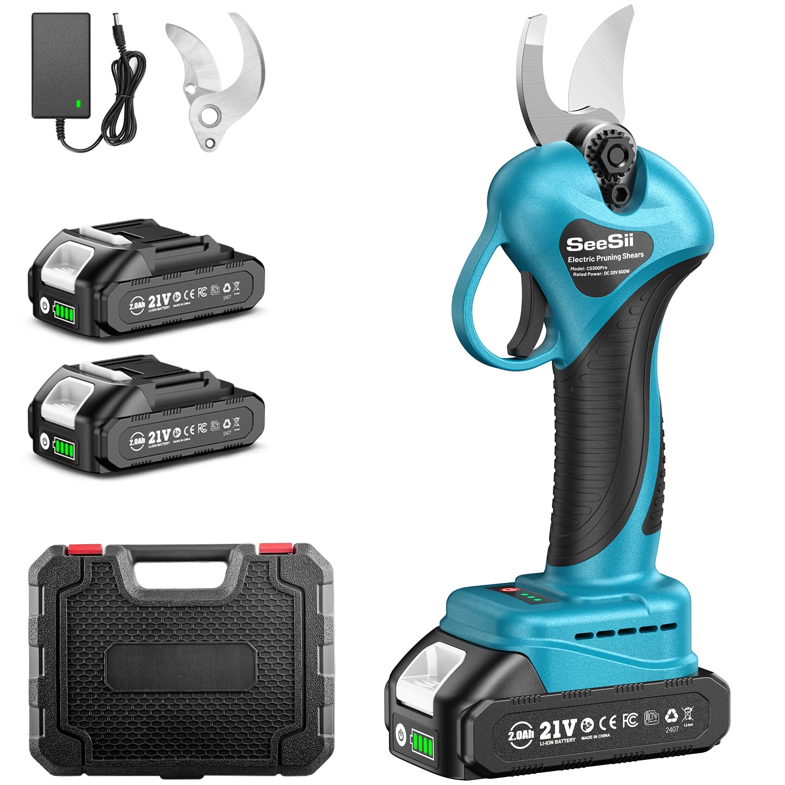 Tijeras Eléctricas Seesii: Poda Rápida y Sin Esfuerzo