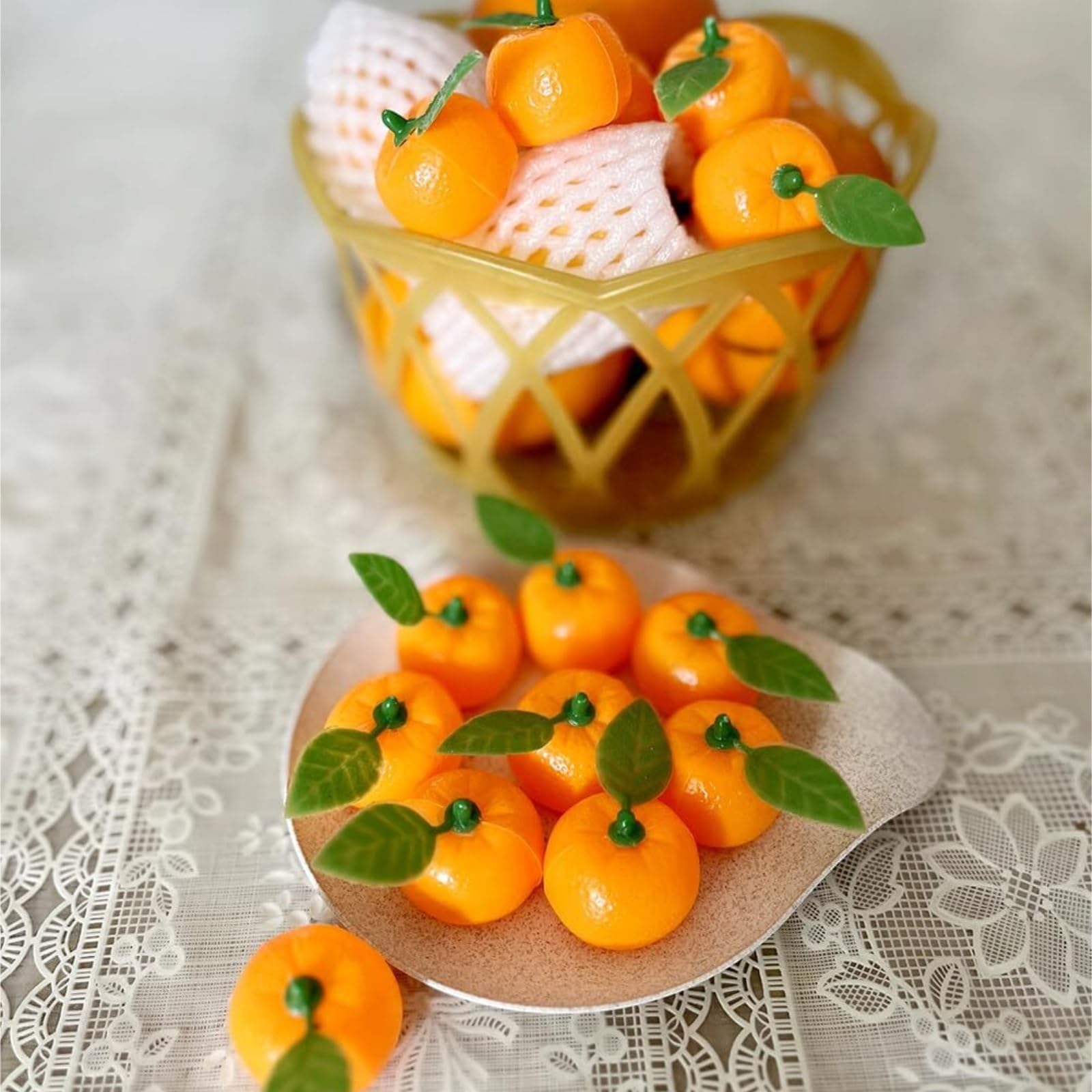 Cucina Frutta Realistica 20 Decorazioni Di Frutta Realistiche Con Arance Artificiali Decorativo