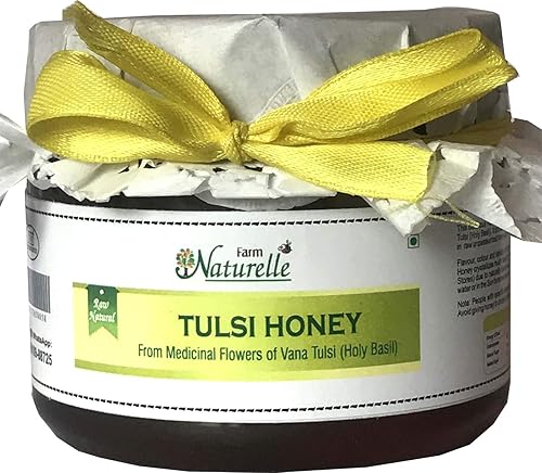 Farm Naturelle Tulsi miel de flores  100% puro crudo y natural  400 gr (14,10 oz)