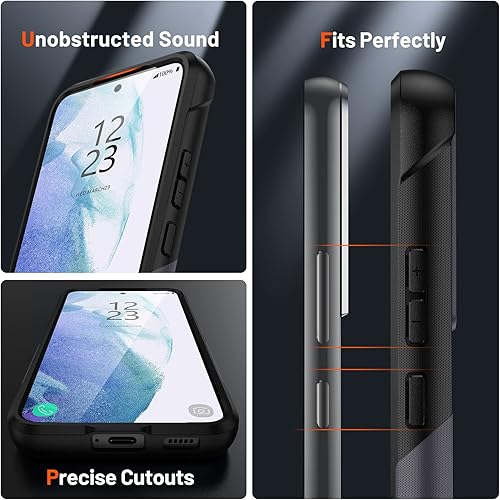 Miniatura 5 de Jeylly Funda para Samsung Galaxy S21 no para S21 Plus y S21 Ultra, resistente a prueba de golpes, antiarañazos, parte trasera dura, para Galaxy S21