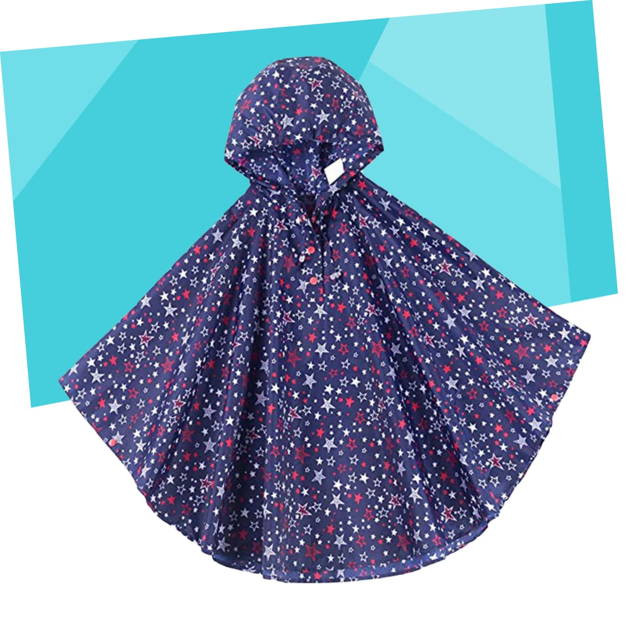 LIFKOME Impermeables Para Niños Pequeños Abrigo De Lluvia Para Niños Poncho De Lluvia Para Niñas Chaqueta De Lluvia Para Niña Ponchos De Lluvia Para Niños Lluvia De Chicas Blue