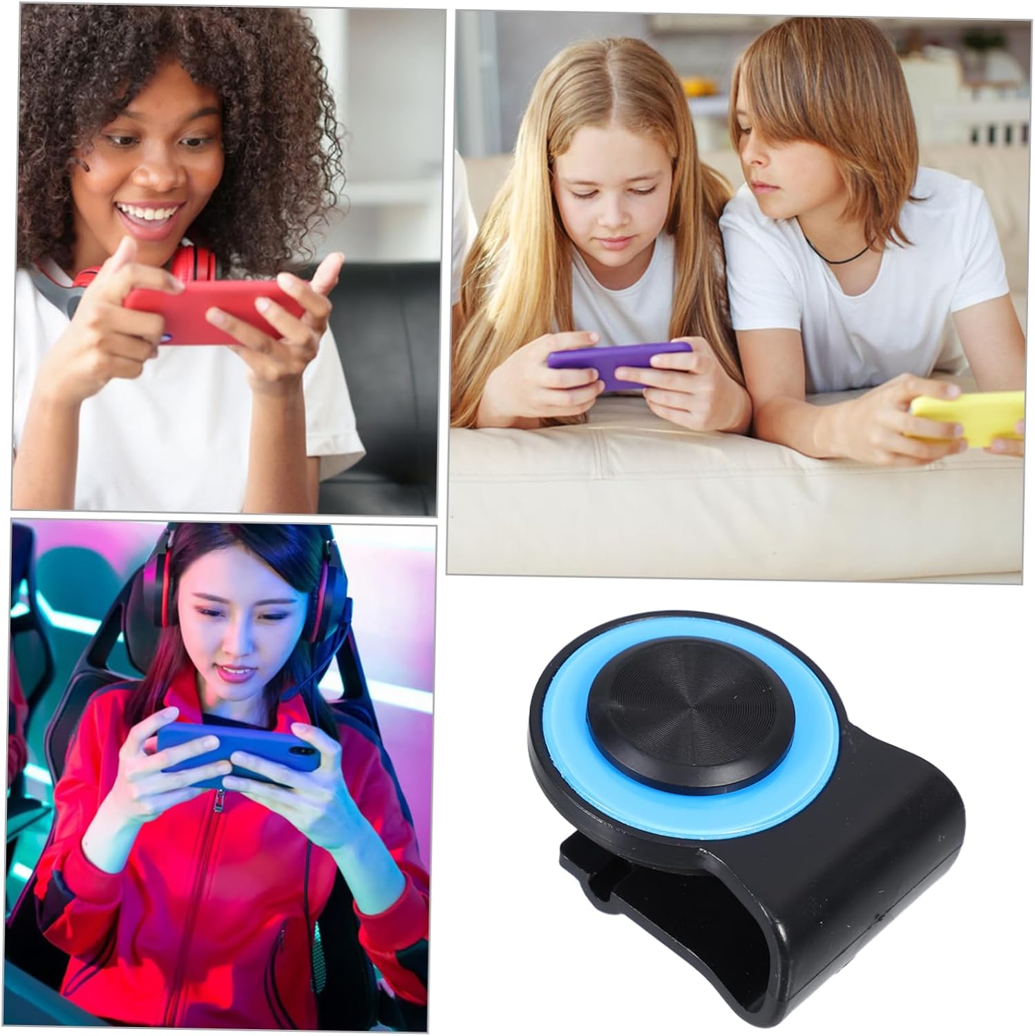 Creative Mobile Game Controller Triggers Lightweight Phone Joystick Sensitive Triggers for Gaming Accessories