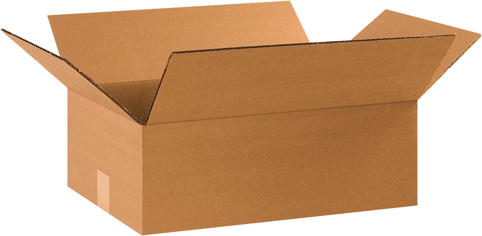 TAPE LOGIC 17 1/4 x 11 1/4 x 4 Corrugated Cardboard Boxes, Flat 17.25"L x 11.25"W x 4"H, Pack of 25 | Shipping, Packaging, Moving, Storage Box for Home or Business, Strong Wholesale Bulk Boxes