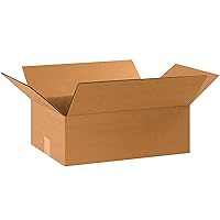 Vista 21 de Selecciona un tamaño: cajas planas de Tape Logic, Kraft, 25