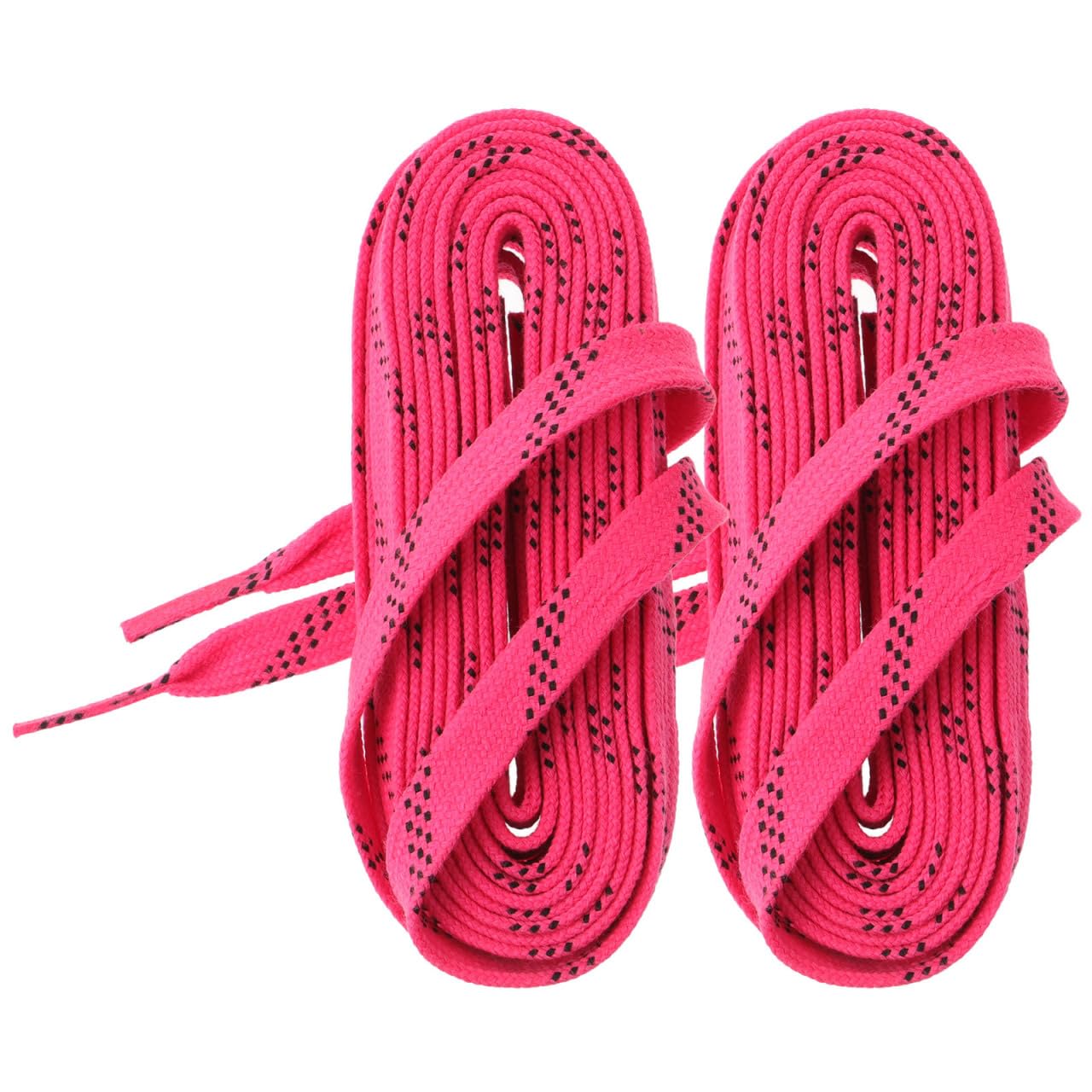 Lacets Cirés Pour Patins De Hockey Sur Glace 95.67In Lacets Résistants Et Faciles À Lacer Accessoires Pour Chaussures De Sport Et Patins À Roulettes