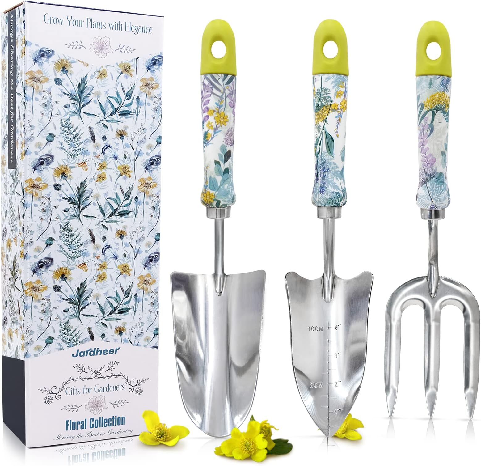 FLORA GUARD unknown 3 Piece Aluminum with Purple Print-Trowel ...