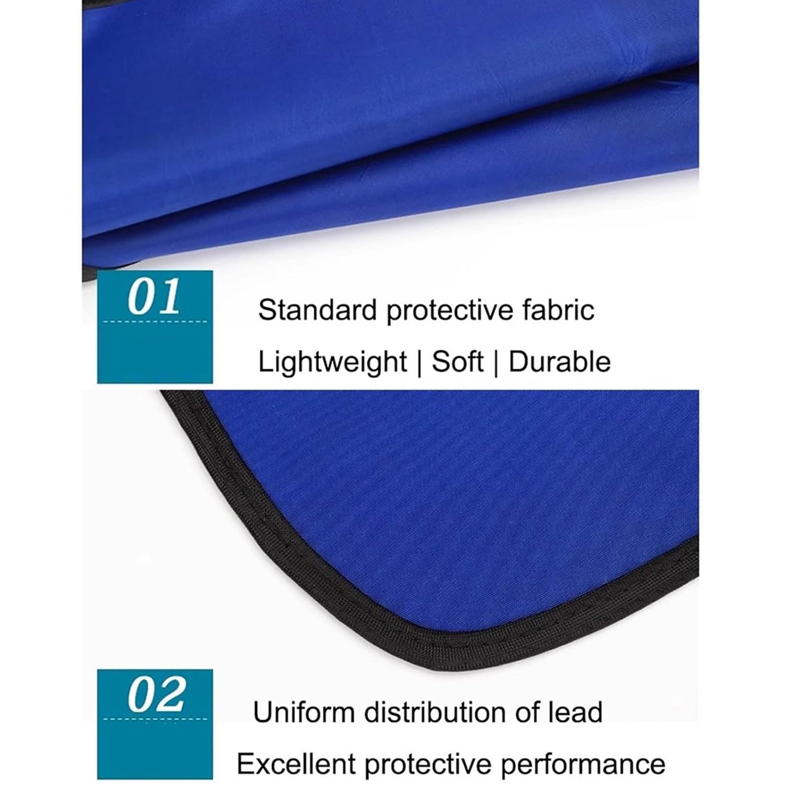 Delantales protectores de plomo para rayos X, delantal de plomo para rayos X, cubierta protectora abdominal de plomo para protección contra la radiación, para radiología, TC, odontología oral, ch