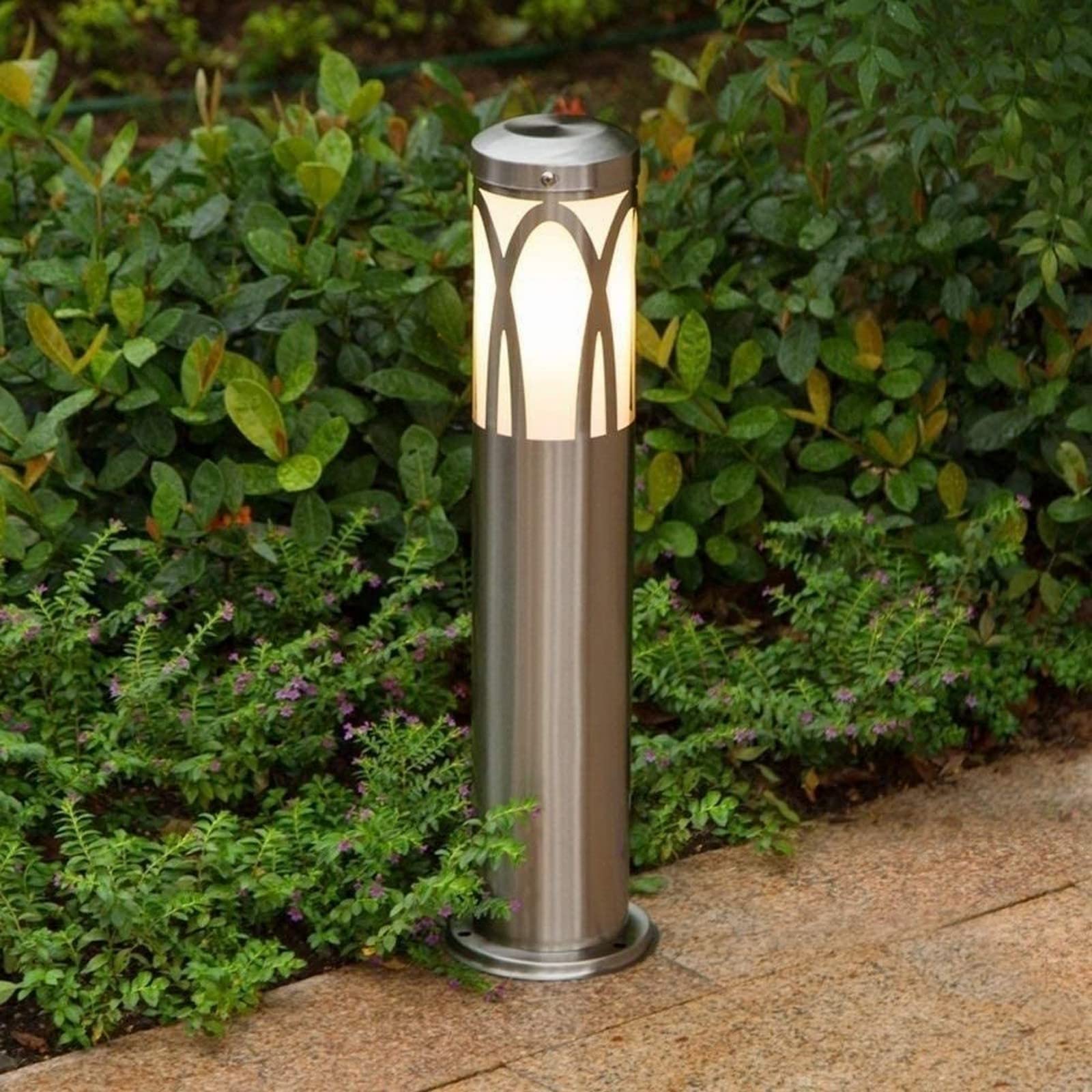 Luminaire extérieur étanche en acier inoxydable pour sécuriser et éclairer vos allées