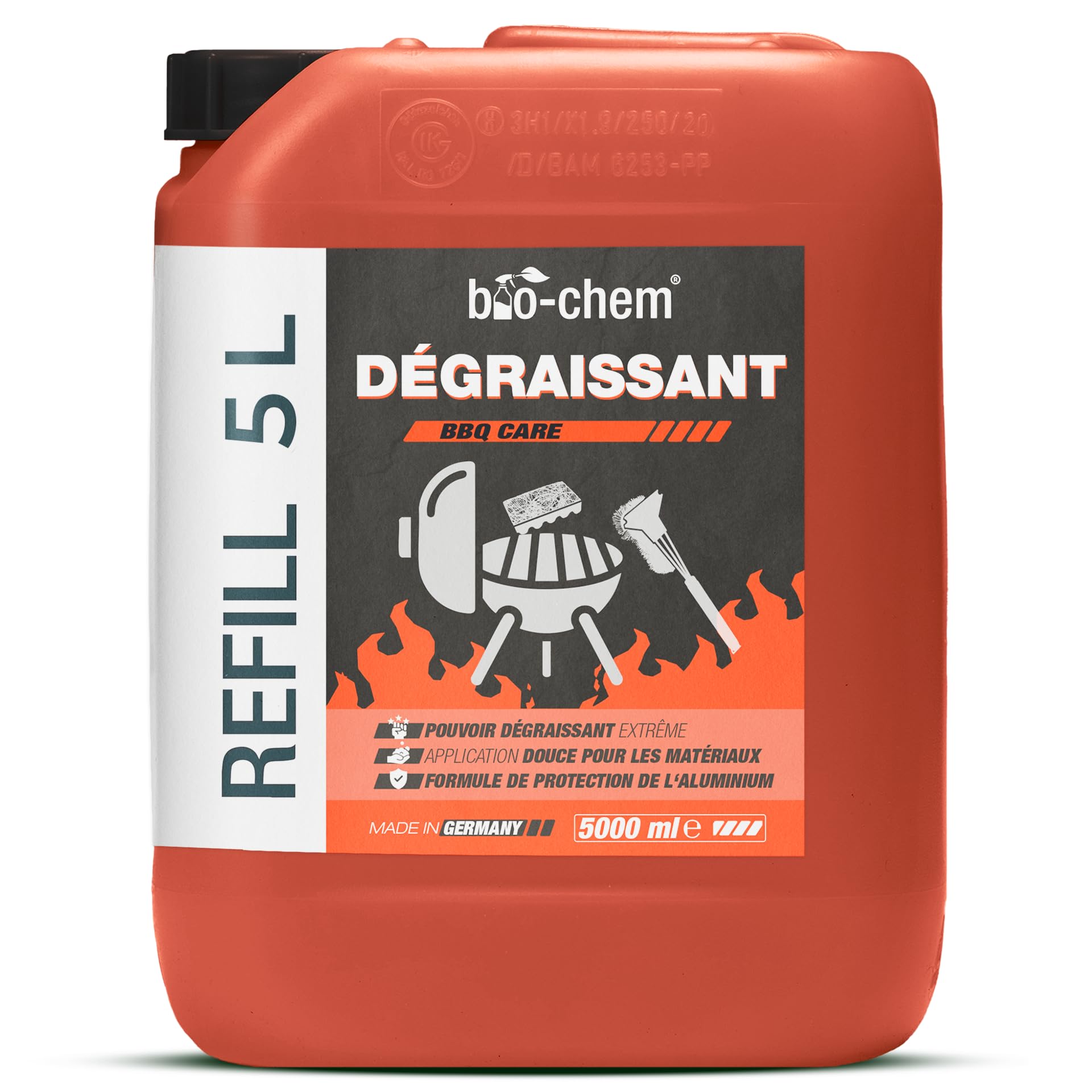 Bio-Chem Spray dégraissant pour barbecues 5L prêt à l'emploi