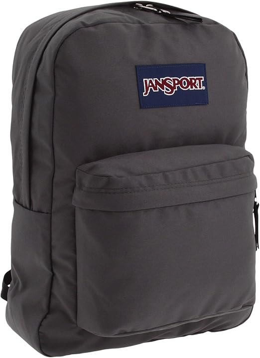 gray backpack jansport