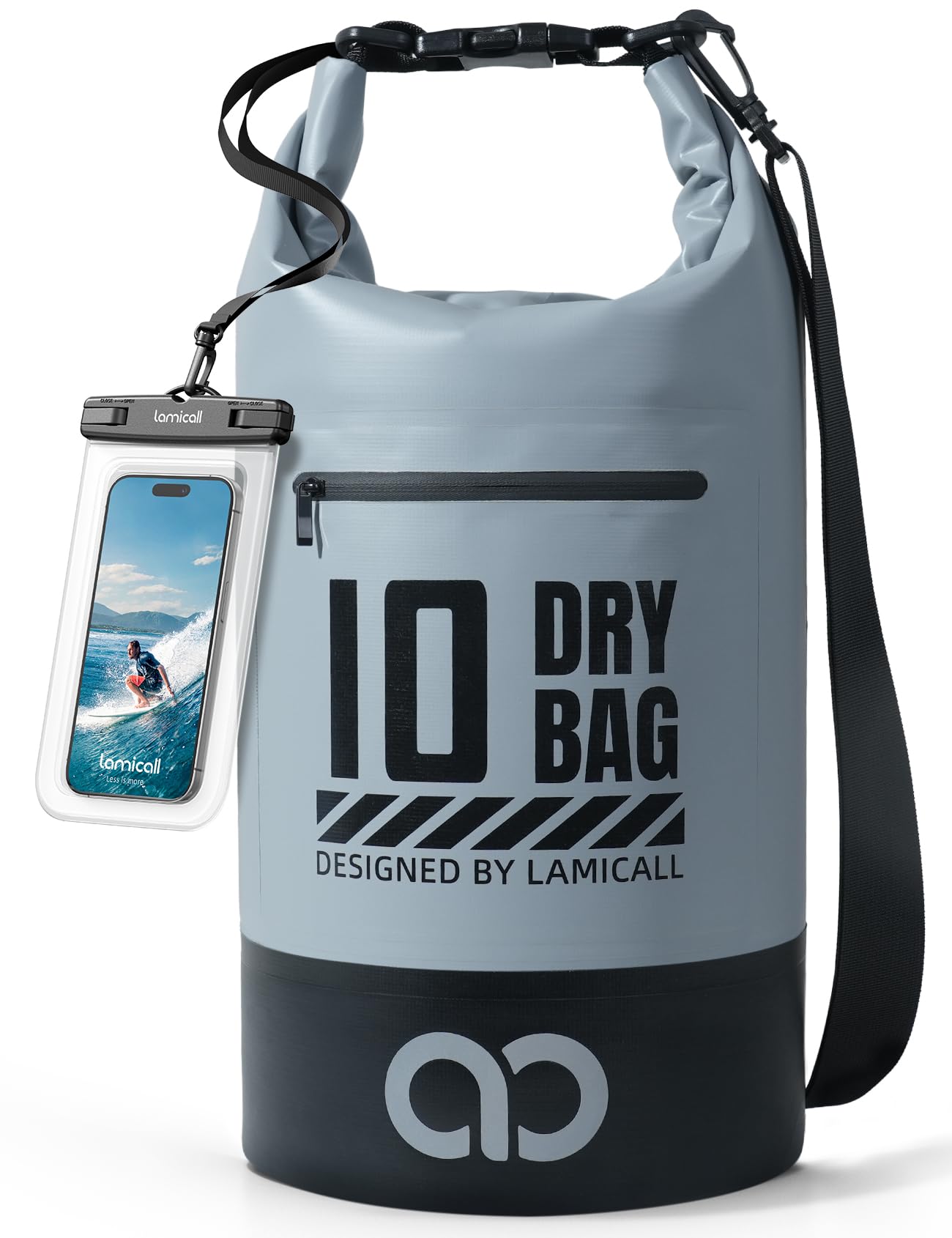 Lamicall Dry Bag Waterproof Backpack 10L
