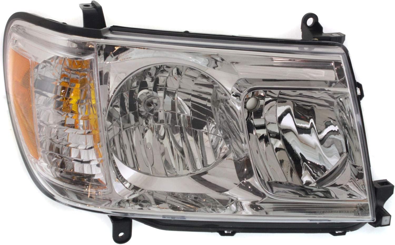 Compatible with 05-07 Land Cruiser Halogen Headlight Headlamp Head Light Lamp without Bulb Right Passenger Side
